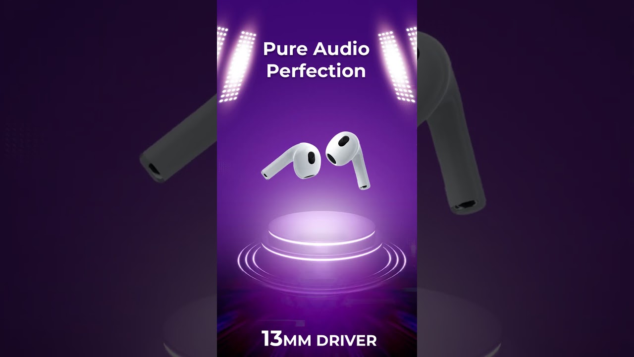 GTA3 AirBuds – Bluetooth 5.2 Wireless Earbuds with 24-Hour Playtime