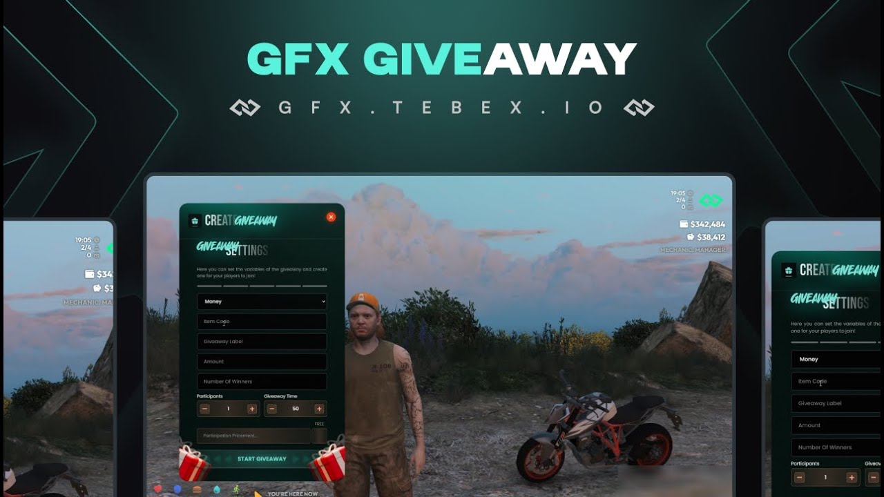GFX Advanced Giveaway Script thumbnail 2