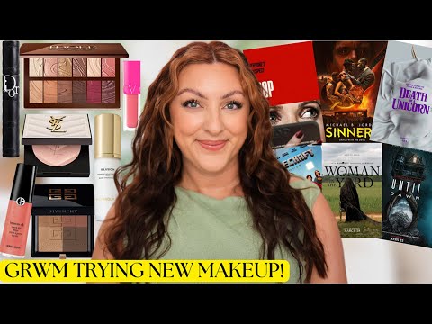 GRWM NEW MAKEUP & MOVIES | Hourglass, Lancome, Dior, YSL & MORE!