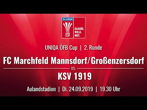 24.09.2019 | 19:30 | #2 | FC MARCHFELD MANNSDORF (FCM) - KSV 1919 (KSV) | Livestream