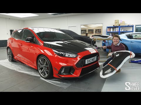 TRANSFORMING My Red Focus RS with New Carbon Parts! | PROJECT PART 12