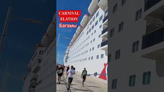 CARNIVAL ELATION на Багамах #carnivalelation #bahamas #nassau #cruiseship