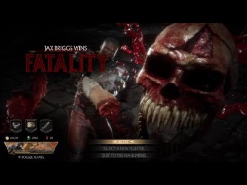 Mortal Kombat 11 - Jax vs. Baraka (Medium difficulty)