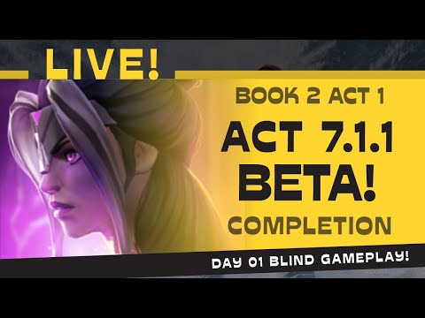 NEW ACT 7.1.1 (Book 2, Act 1) BETA Day 1 Completion Playthrough! LIVE | Marvel Contest of Champions