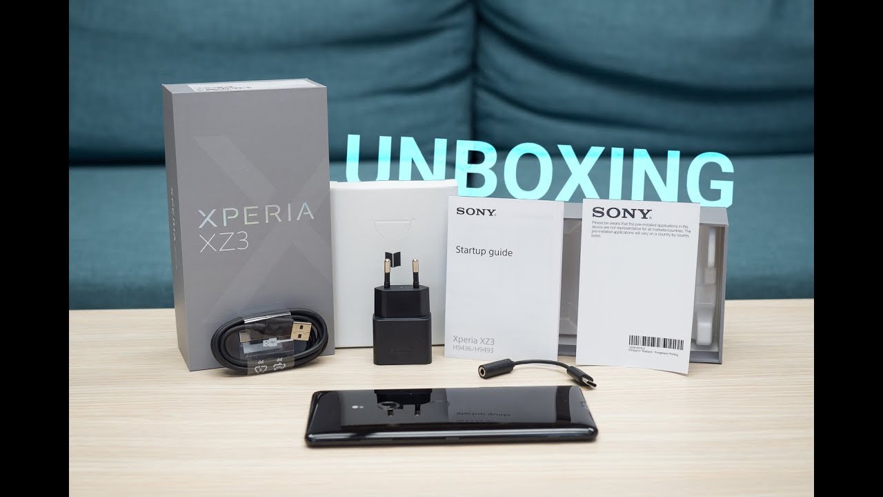 Sony Xperia XZ3: unboxing and first look!