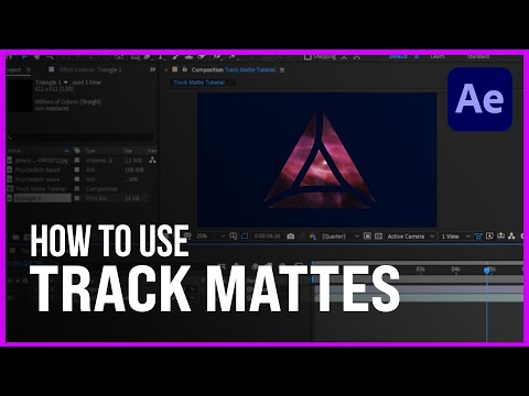 How to use Mattes in After Effects | Luma Matte, Alpha Matte, Set Matte