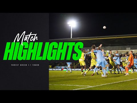 Match Highlights | Forest Green 1-1 Truro