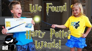 We found Harry Potter Wands! Fun coding MAGIC!