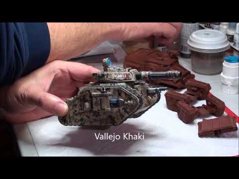Camo Painting the Taurox  Prime - Part 1