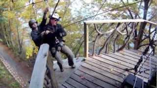 preview picture of video 'Harpers Ferry Zip Line Canopy Tour'