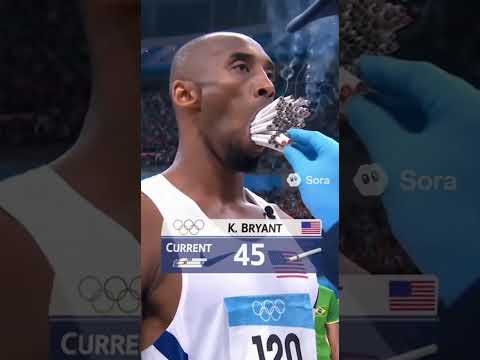 SORA 2 / Can Kobe Tie World Record #funny #ai #nba #sora #viralshorts