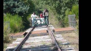 preview picture of video 'Vélo rail de Pradelles 43'