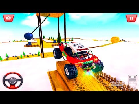 Monster Truck Stunt Games 2019：Stunt Car Impossible Tracks Master - Android GamePlay