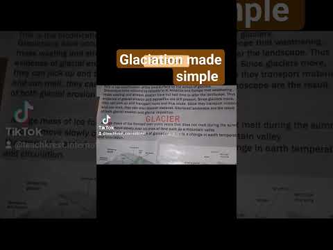 Tip to teach glaciation? Check on the comment section