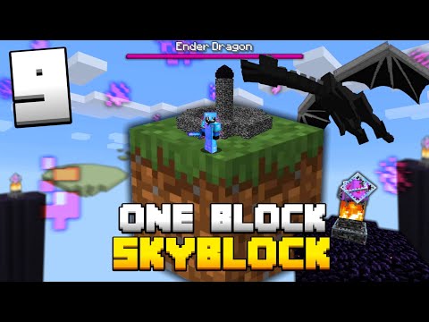 Insane Minecraft Finale: Survive with 1 Block in Skyblock!