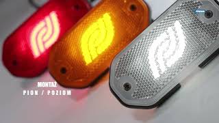 Pozička FT-078 červená LED 12/24V