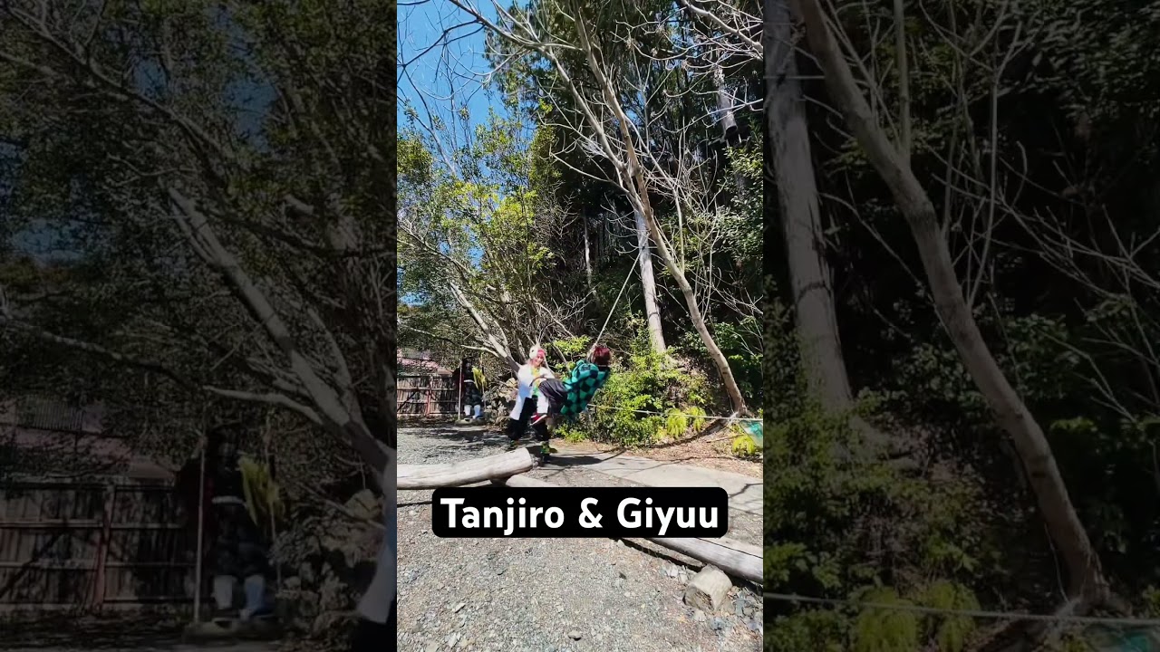 Demon Slayer..Tanjiro & Giyuu #アニメ #コスプレ #anime #cosplay #kimetsunoyaiba