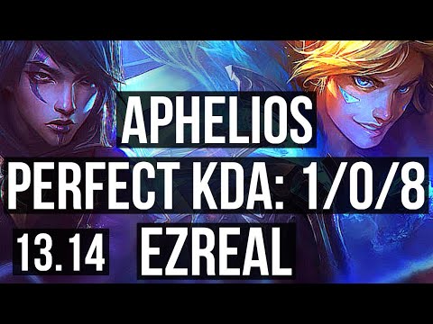 APHELIOS & Janna vs EZ & Bard (ADC) | Rank 2 Aphelios, 1/0/8, 300+ games | NA Grandmaster | 13.14