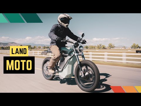 150 Miles on the ELECTRIC Motorcycle YOU NEED TO RIDE! | Land Moto District Review