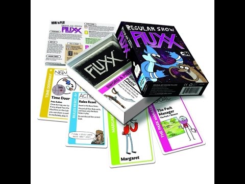Calvin's Got Game: Regular Show Fluxx Review
