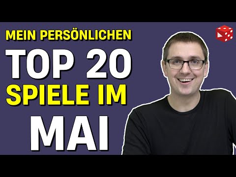 Top 20 Brettspiele im Mai 2022 - Meine persönlichen Highlights & Überraschungen
