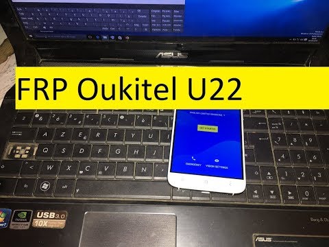 ByPass Google Account FRP Oukitel U22 - Android 7.0