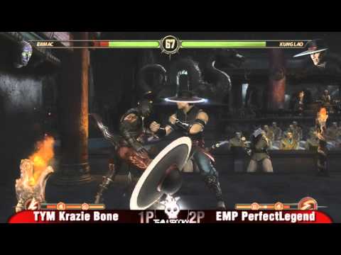 TYM Krazie Bone vs EMP Perfect Legend PowerUp 2011 Mortal Kombat 9