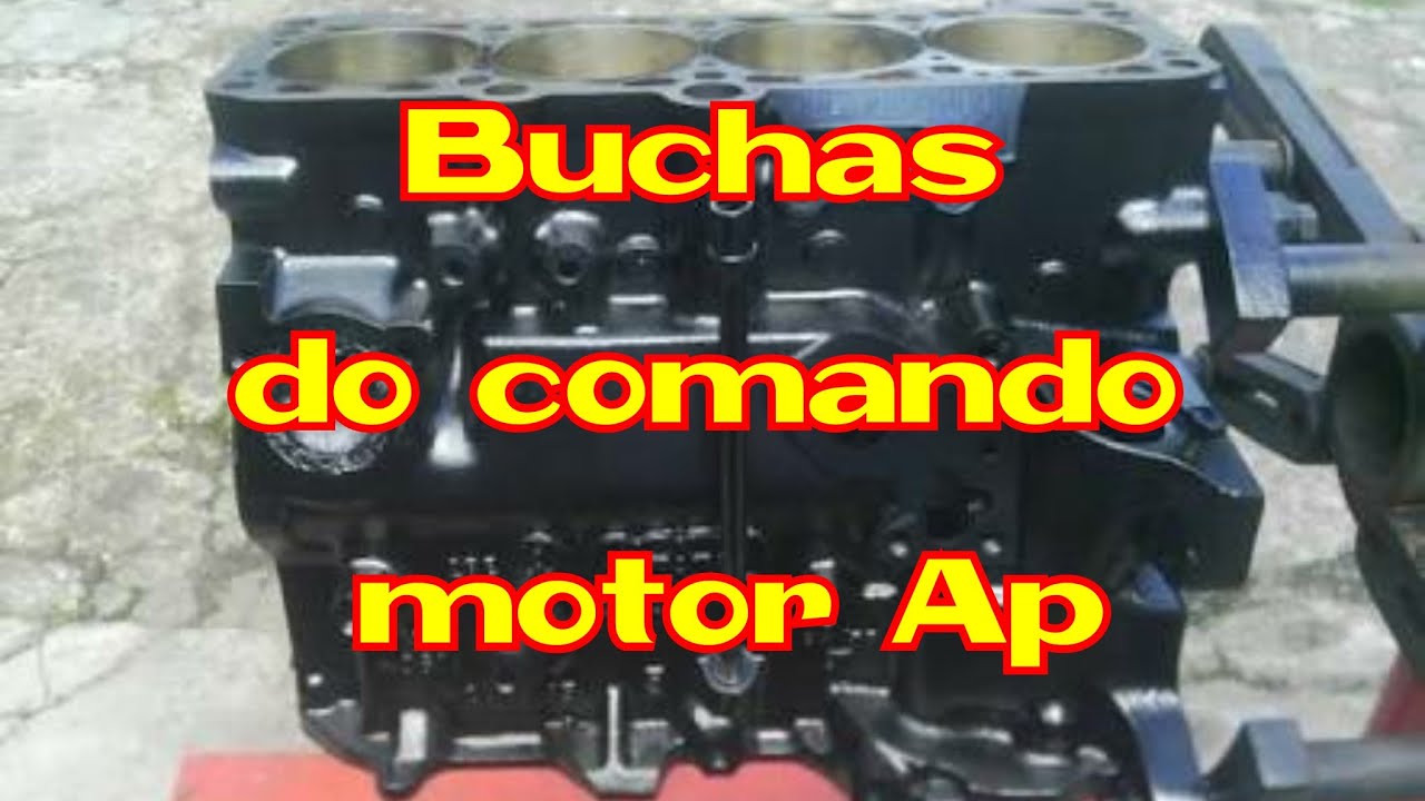 Dica motor Ap buchas do comando auxiliar