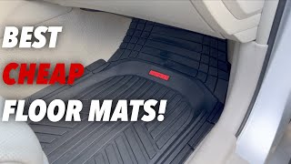 The BEST CHEAP Universal Floor Mats | Motor Trend FlexTough 