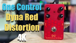 Video thumbnail for One Control Dyna Red Distortion 4K - BJFe Design by Visual Guy