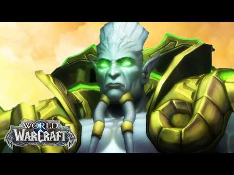 Gul’dan Attacks Broken Shore Cinematics: Archimonde Death - Sylvanas Becomes Warchief [WoW lore 7.5)