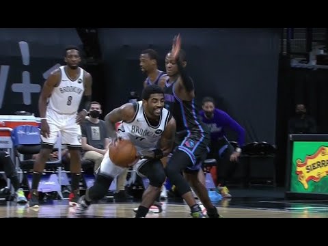 Kyrie Irving gets slapped HARD by  De'Aaron Fox | NETS vs KINGS | 02-15-2021