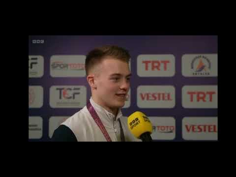 Luke Whitehouse BBC Interview - Post European Floor Title
