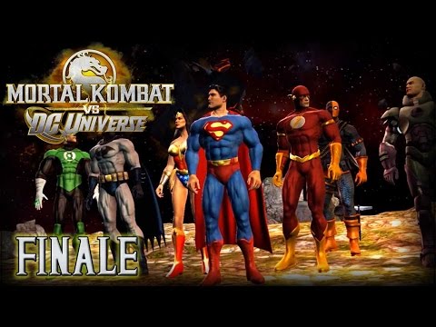 Mortal Kombat vs DC Universe Let's Play FINALE - SUPER RAGE! (Superman)