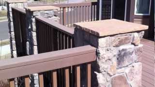 preview picture of video 'Broomfield deck builder Building a composite deck Part 1'