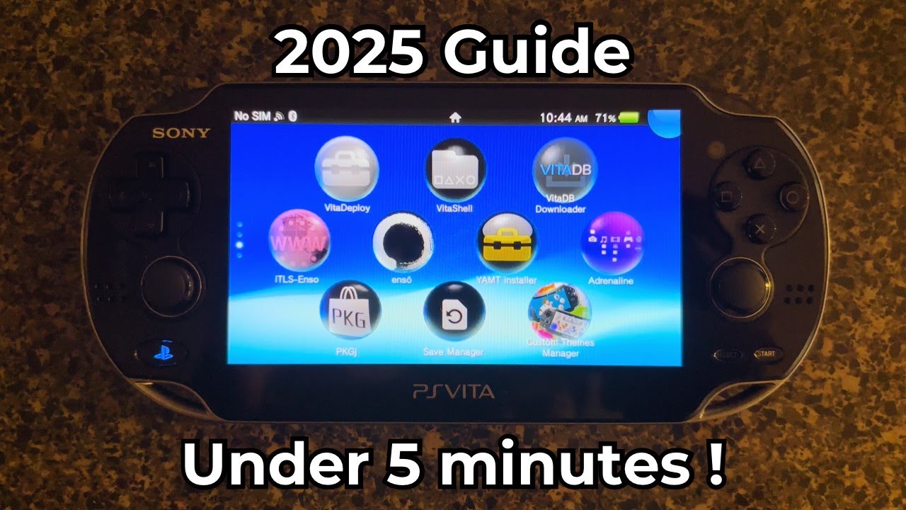 How to mod a PS Vita in 2025 - Full Guide (No PC Required)