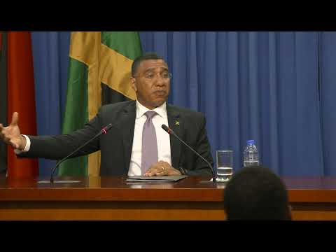 JISTV Joint Press Conference by Prime Minister Andrew Holness and Prime Minister Keith Rowley