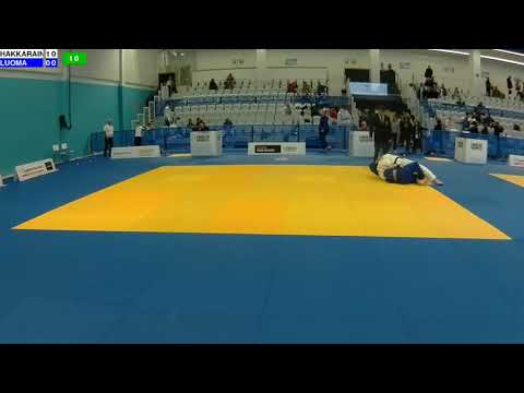Judo Baltic Sea Championships 2020: M-81: HAKKARAINEN - LUOMA
