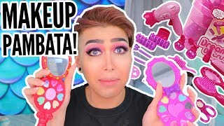 HIRAP NA HIRAP! FULL GLAM USING ONLY KIDS MAKEUP!! KAKAYANIN BA!?