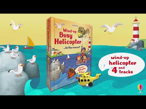 Видео обзор Wind-up busy helicopter...to the rescue [Usborne]