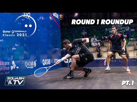 Squash: Qatar Classic 2021 - Rd 1 Roundup [Pt.1]