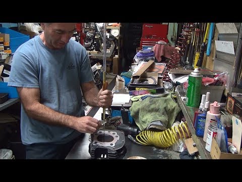 #131 how to do it, measure the cc compression ratio cylinder heads harley evolution tatro machine