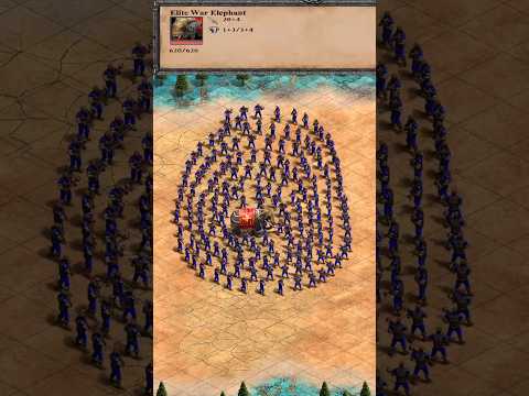 Age of Empires 2 | Elite War Elephant VS 171 Miltia | AoE2