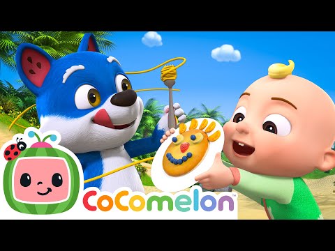 Playing With Food! 🥞🍝 Pancake & Noodle Songs | CoComelon Animal Time | Animals for Kids