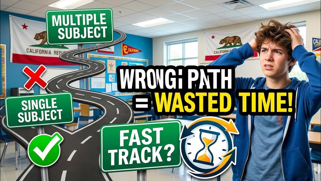 California Teacher Certification: All Your Options -Explained Credentials |