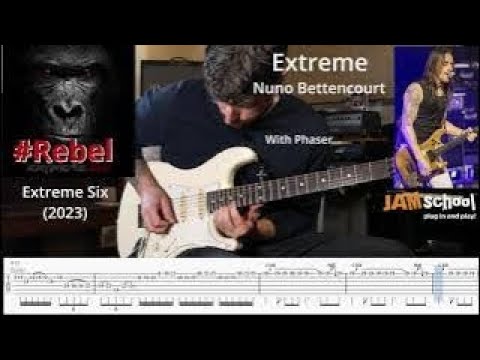 Extreme #Rebel Guitar Solo Nuno Bettencourt With TAB