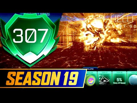 ROCKET PASS SEASON 19: ALL TIERS 1 - 307 (done in 15 days)