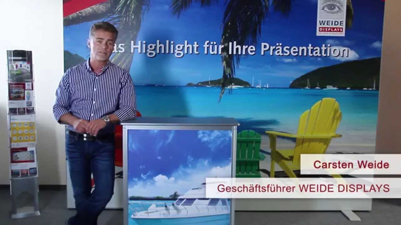 Unser OCTALUMINA 120 LED Leuchtwand System mit 1001 Möglichkeiten
