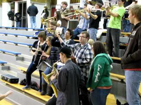 Pottsville Area High School Pep Band 1/22/2011 (1)