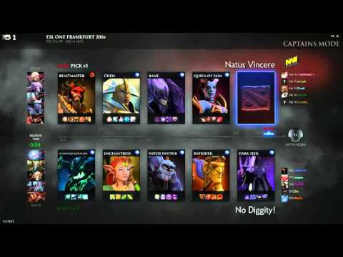 Navi vs No Diggity Game 1 ESL FF Qualifier EU LB 19-4-2016